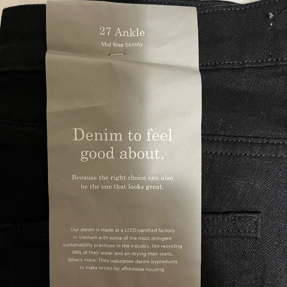 Everlane Mid-Rise Skinny 27 - Picture 4 of 9